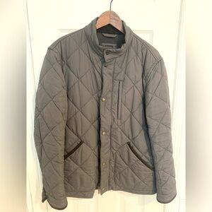 J. Crew Men’s “Sussex” Quilted Grey Jacket
